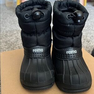 Toddler Black Snow Boots New without tags